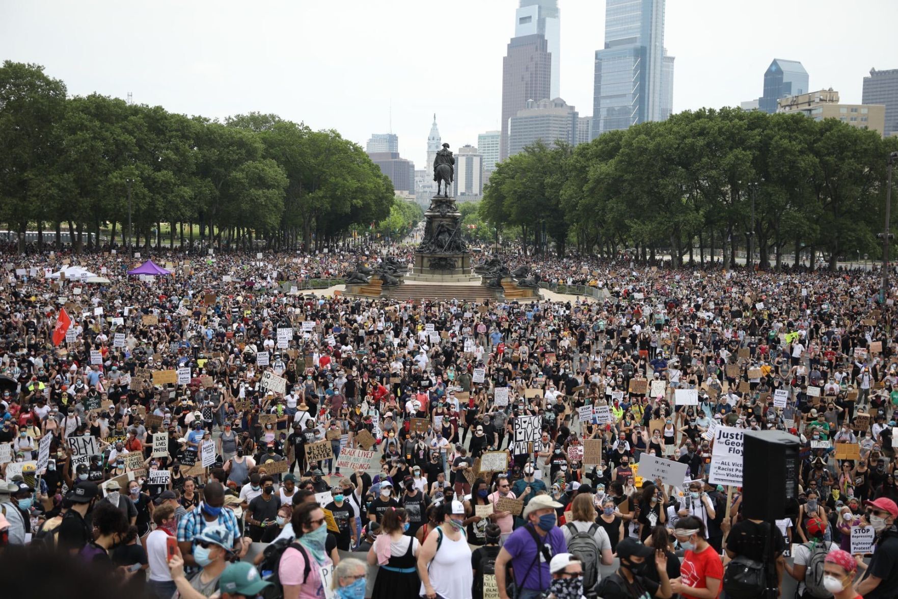 America Protests Philadelphia
